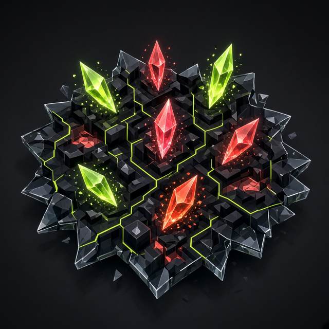 Scénario d'Éclat Nocturne — sept shards de lumière